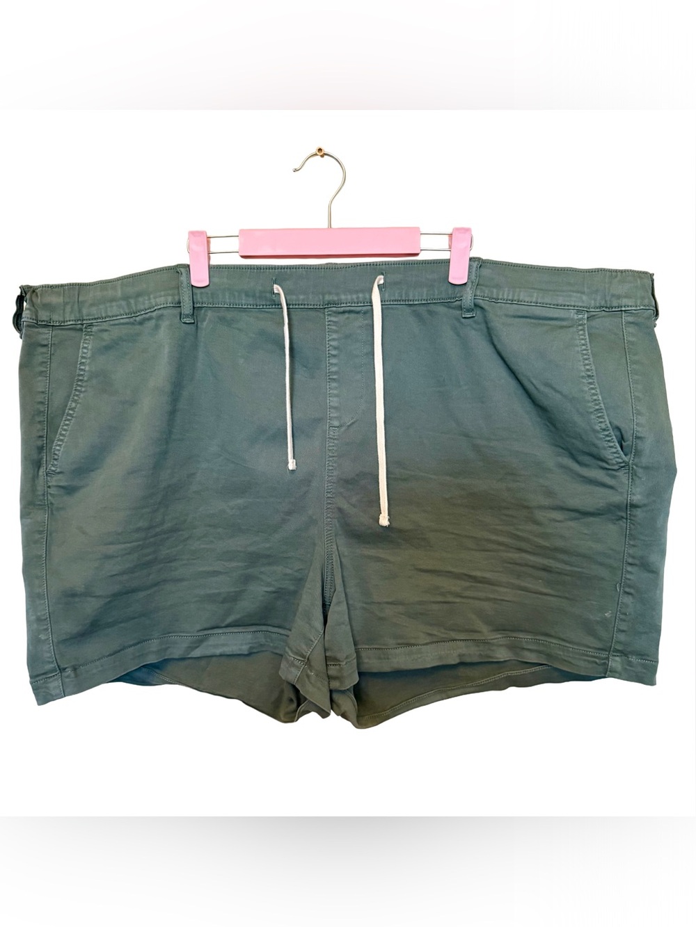 Torrid Casual Olive Green Drawstring Shorts